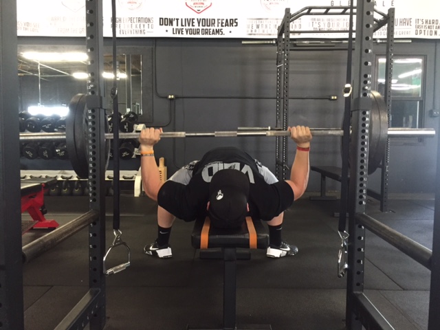 5/3/1 WK 1 Day 2 Bench Press - Wisconsin Tour Top Line Gym