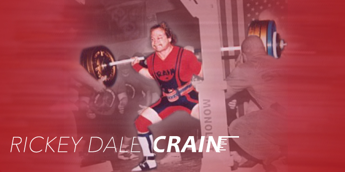 York Barbell Hall of Famer Rickey Dale Crain