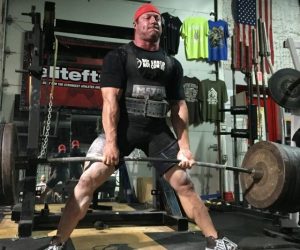 Speed squats and a big pull