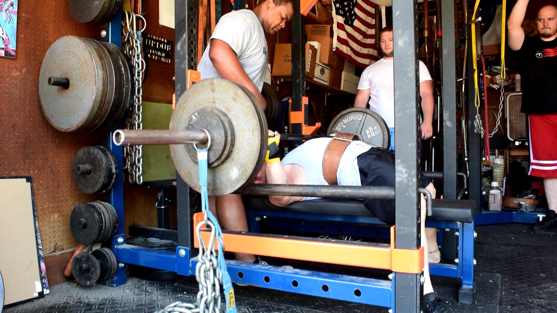 Dynamic Effort Upper: Swiss Bar Speed Bench and Back