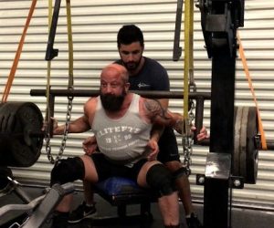 6/30- Cambered Bar Low Box Squats w/video
