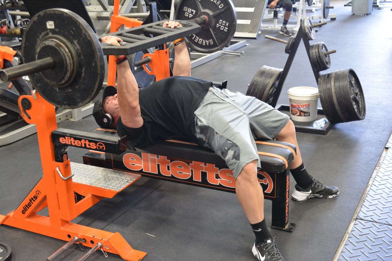 Wk3 Day2: ME Singles on Swiss bar floor press - 2018 APF/AAPF IL Raw Power Challenge