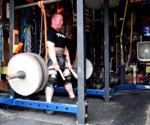 DE Lower: Speed Squats, Heavy Reverse Band Deadlifts (w/VIDEO)