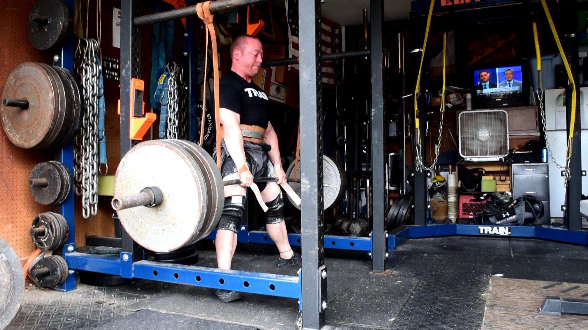 DE Lower: Speed Squats, Heavy Reverse Band Deadlifts (w/VIDEO)