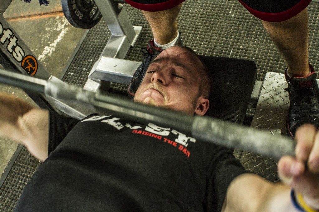 bench press lockout principle