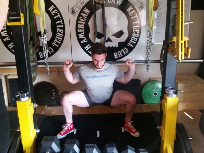 barbell squat