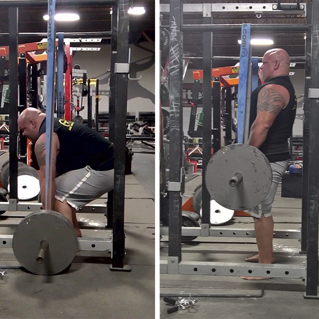 reverse band deadlifts