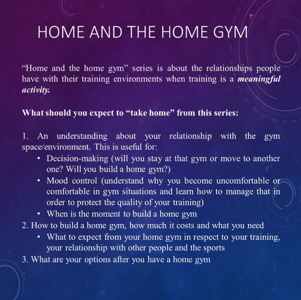 home and home gym