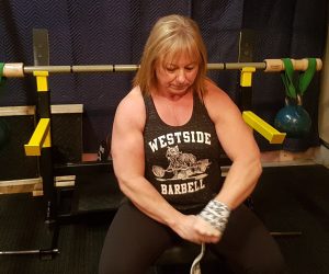 Bandbell Earthquake Bar Benching! (w/video)