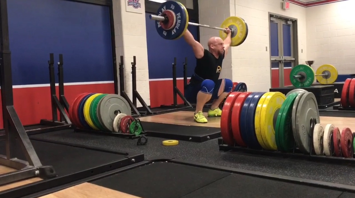 Jumping and Light Snatch Work