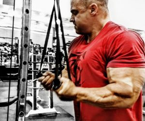 Chest, Triceps, Abdominal and Calve Training