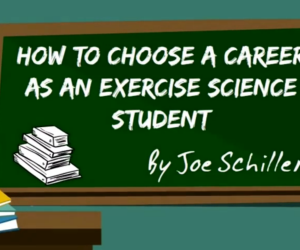 VIDEO: How to Choose Your Career Path as an Exercise Science Student