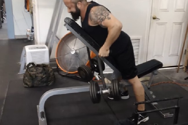Exercise Spotlight of the Week: Chest Supported Rows with the OBB Power Handles