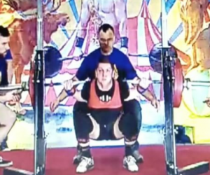 Mathew McEvoy Hits PR Squat of 424 at CPU Nationals 