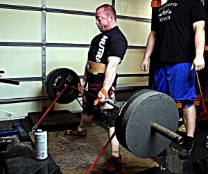 Deadlifts Against Bands and Upper Accessories