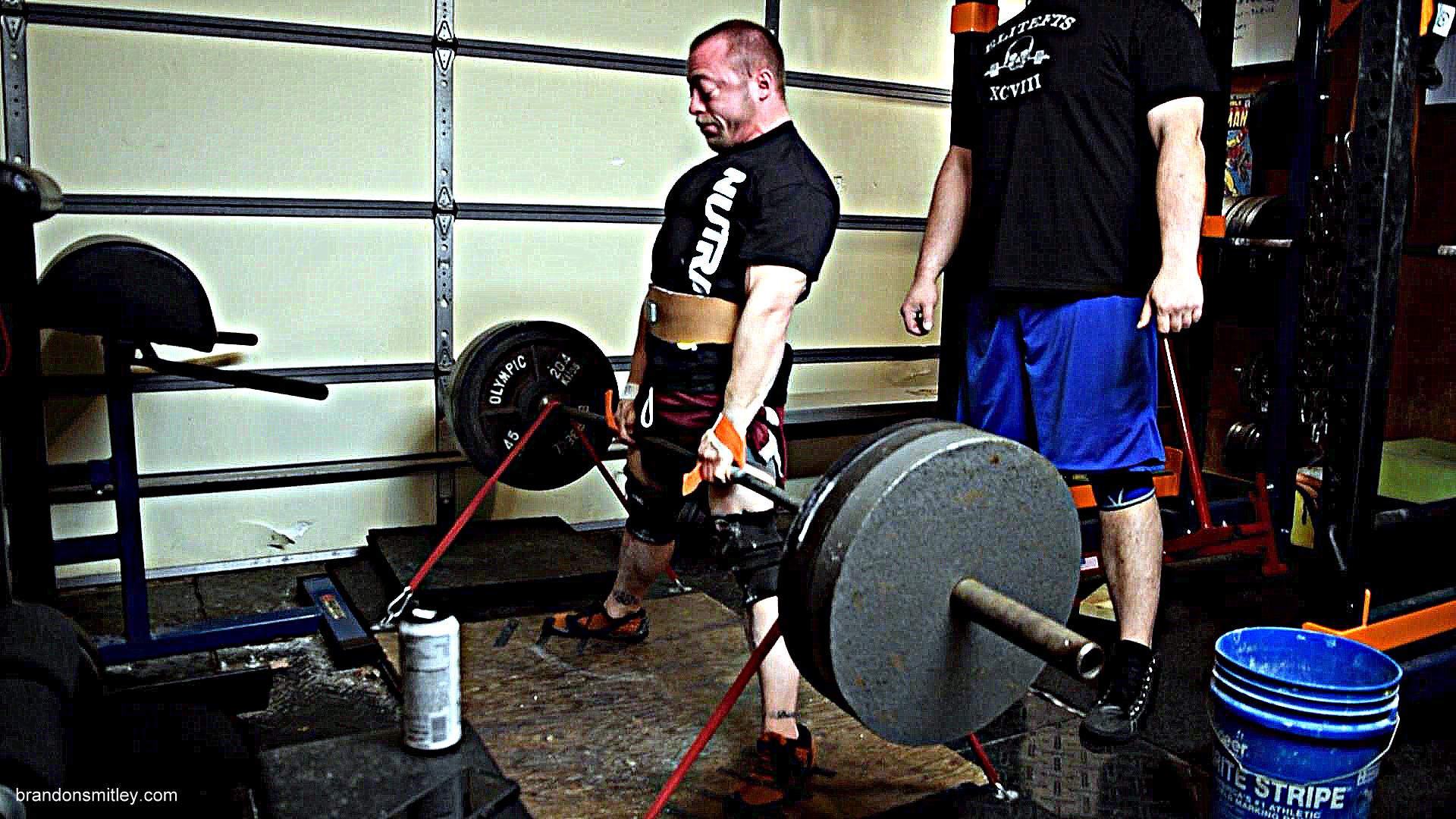 Deadlifts Against Bands and Upper Accessories