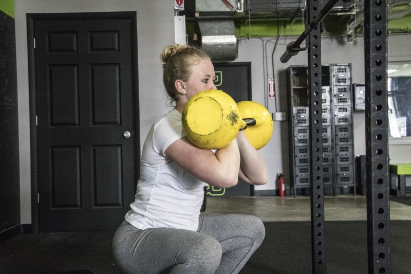 Step 4 Double Rack Position Squat