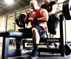 Deadlifts Against Bands and Testing My Bench