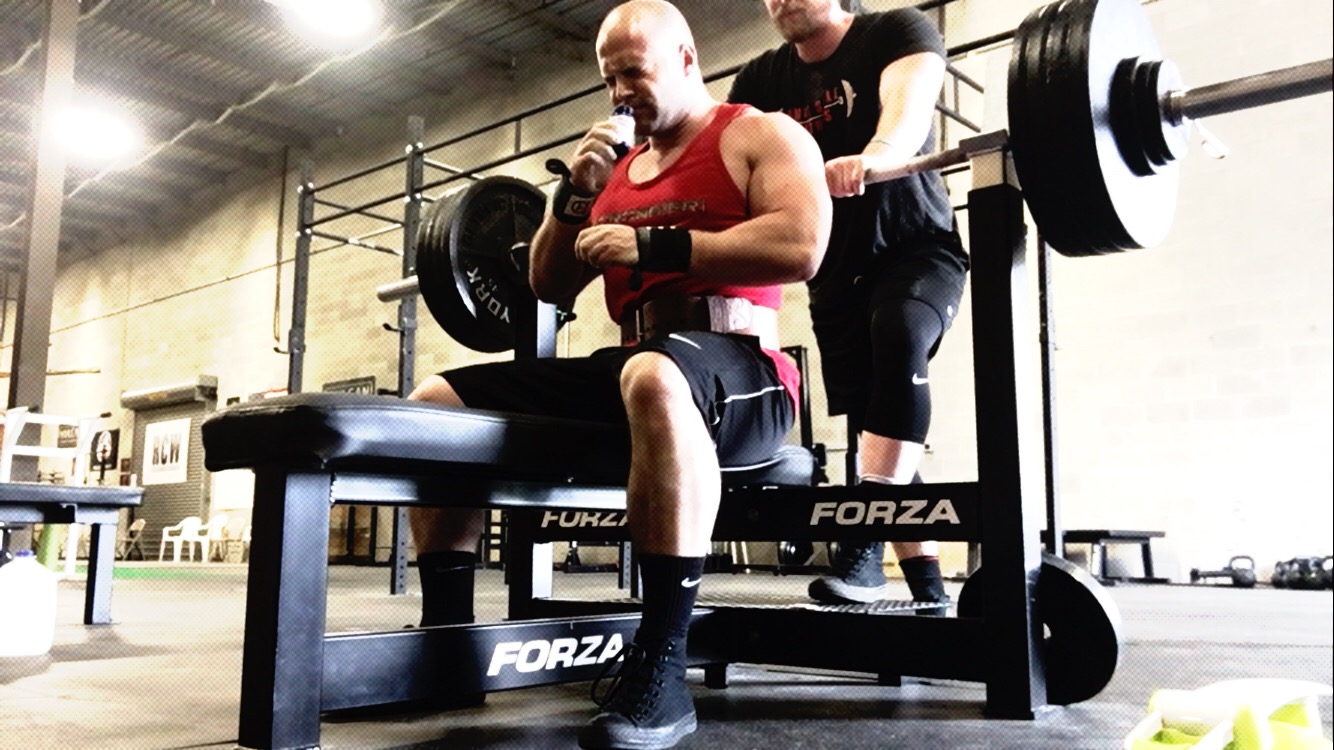 Deadlifts Against Bands and Testing My Bench