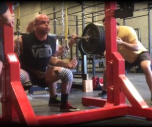 575x3 on Squats for PR Triple and OHP