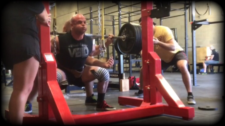 575x3 on Squats for PR Triple and OHP