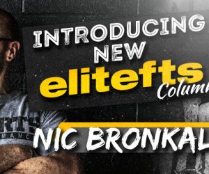 Introducing New elitefts Columnist Nic Bronkall
