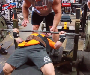 Max Effort Upper: 475 Bench Press at Elitefts [VIDEO]