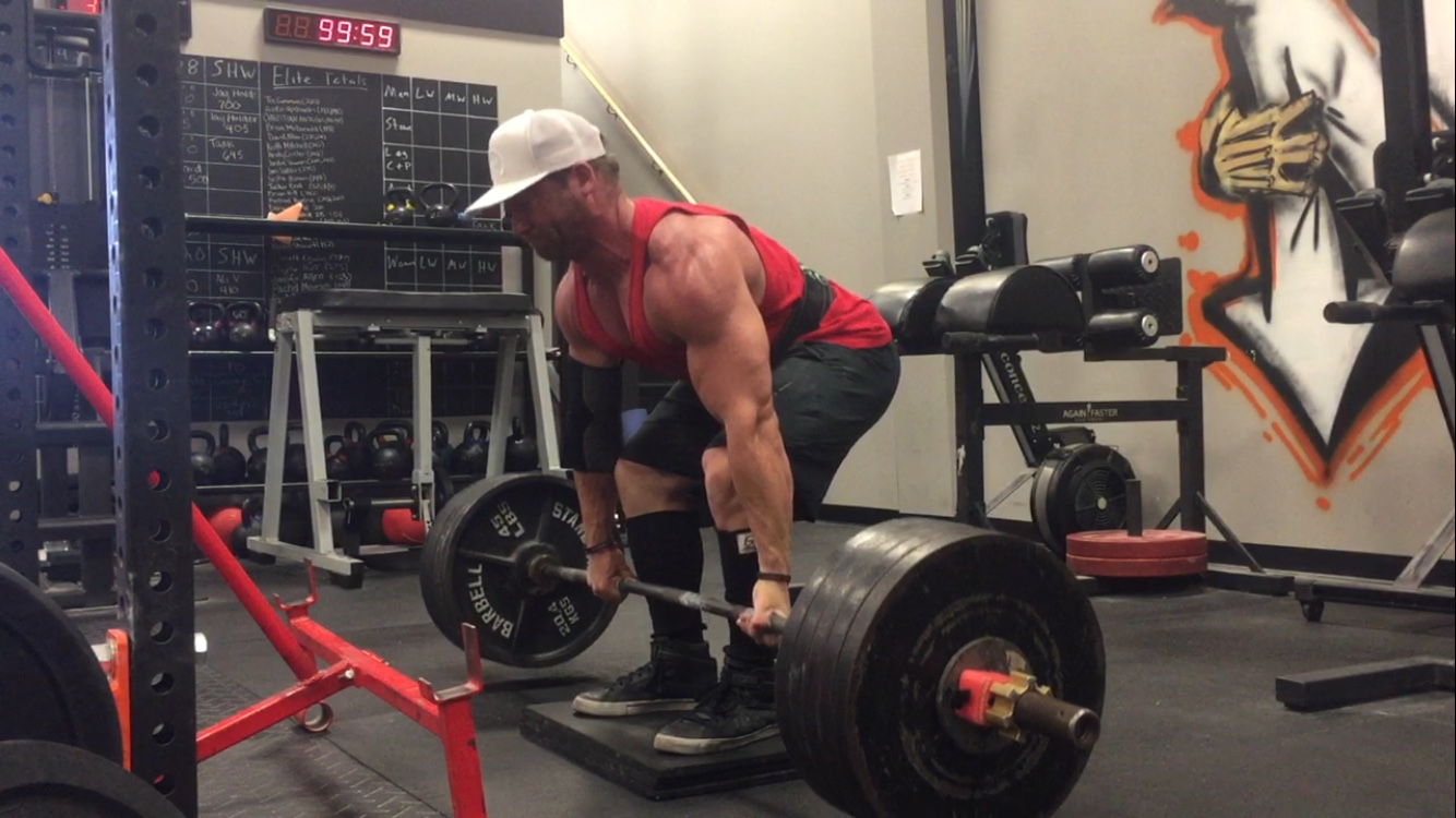 Wk9 Day 3: Speed Squats and Deficit Deads