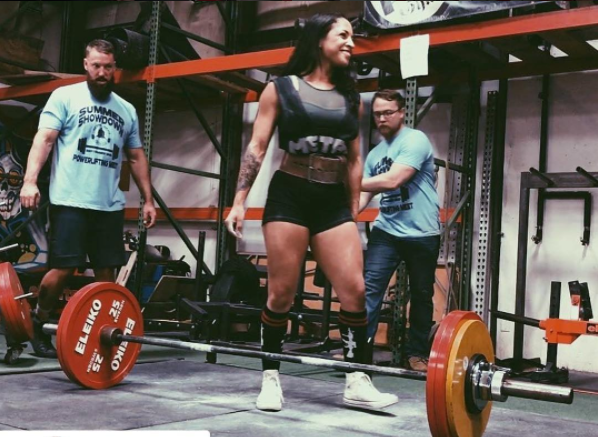 Yessica Martinez Top Lifts at OSI Meet