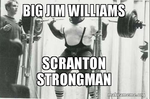 Training Updated and Big Jim Williams