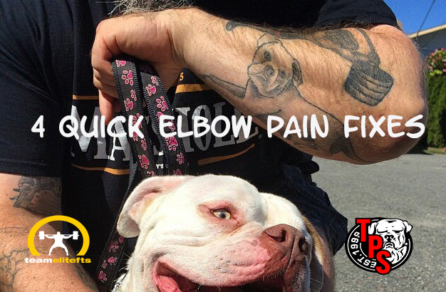 4 Quick Elbow Pain Fixes