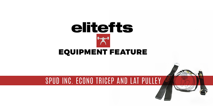 WATCH: Equipment Feature — Spud Inc. Econo Triceps and Lat Pulley