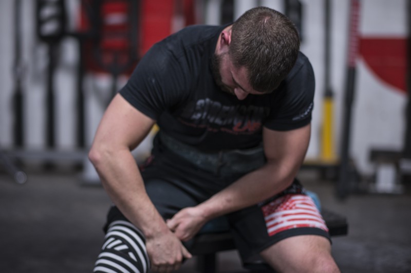 knee wrap motivation