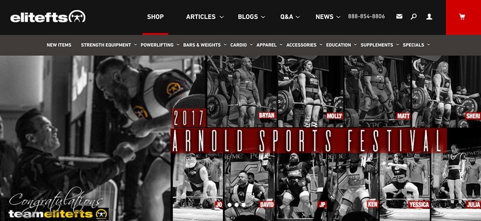 2017 Arnolds- Team Elitefts