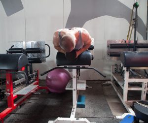 Bodybuilding Day: Leg Work Garage Gym Style