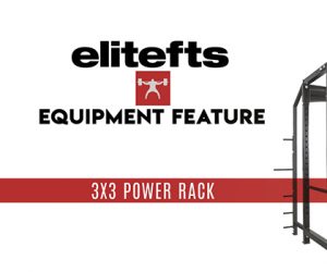 elitefts™ 3X3 Basic Collegiate Power Rack