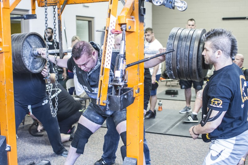 powerlifting comp Janek