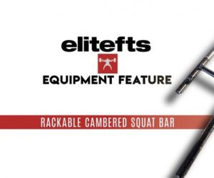 WATCH: Equipment Feature with Nate Harvey — Rackable Cambered Squat Bar 