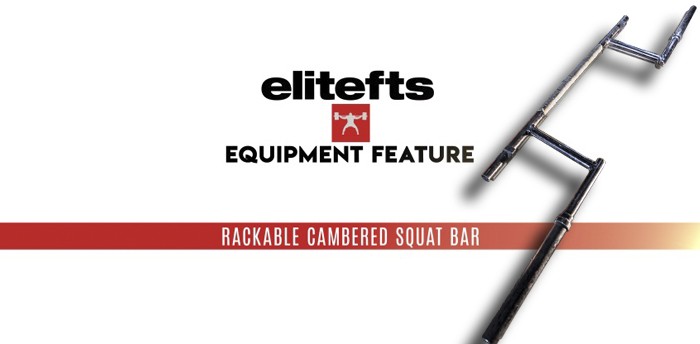 WATCH: Equipment Feature with Nate Harvey — Rackable Cambered Squat Bar 