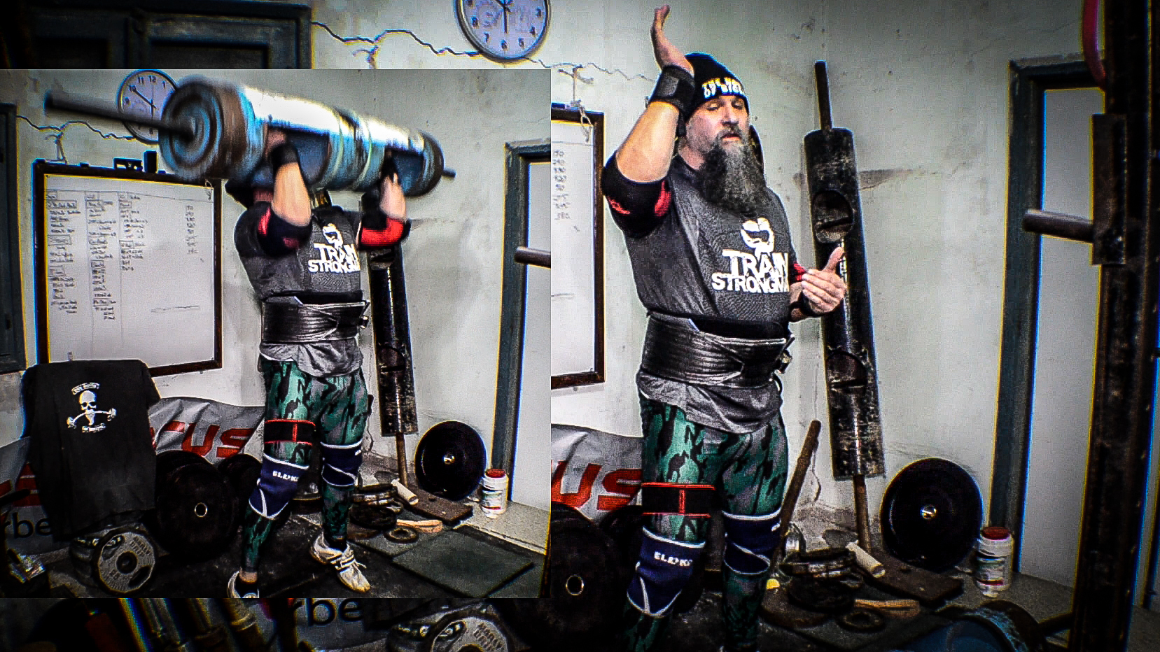 Strongman: Increasing Your OHP With Leg Drive!