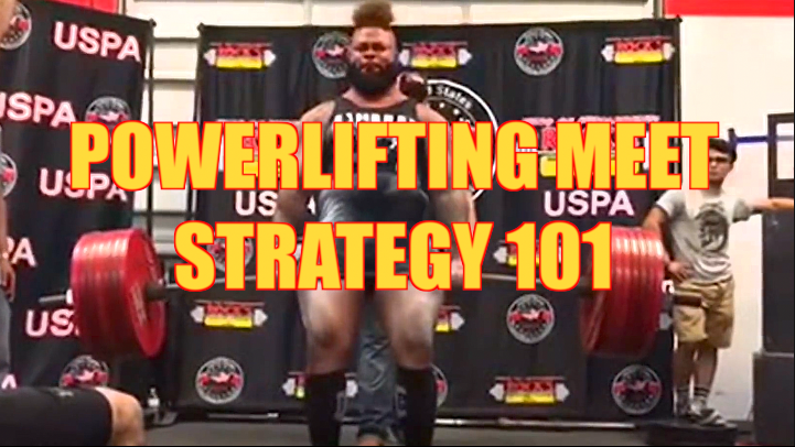 Powerlifting Meet Strategy