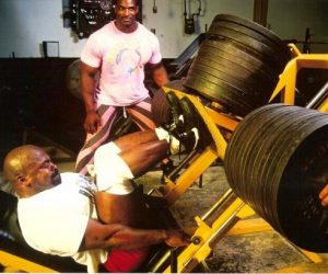 Leg Presses with Ronnie Coleman