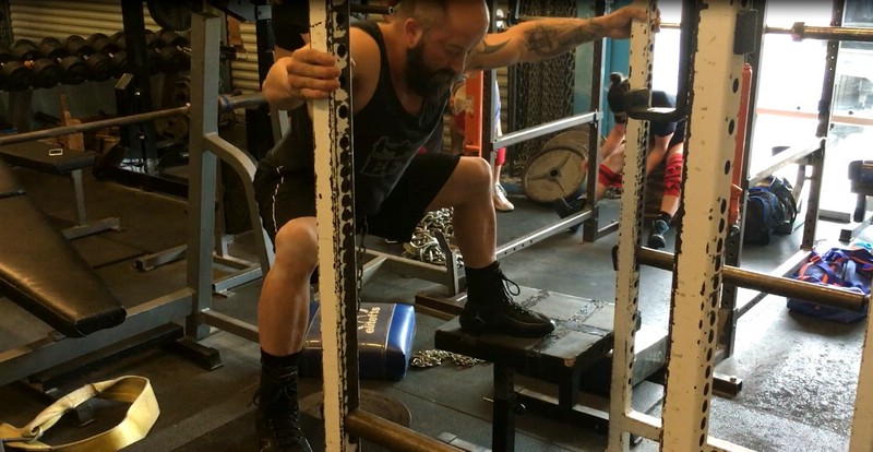 1/26- Box Squats and Modified Belt Squats w/videos