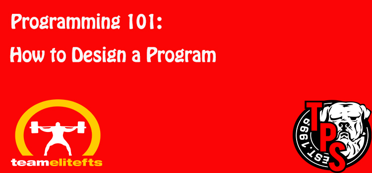Programming 101: How to Design a Program