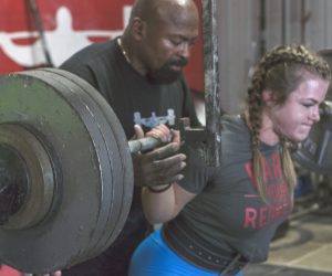 Reverse Band Squats - 5/26/2019