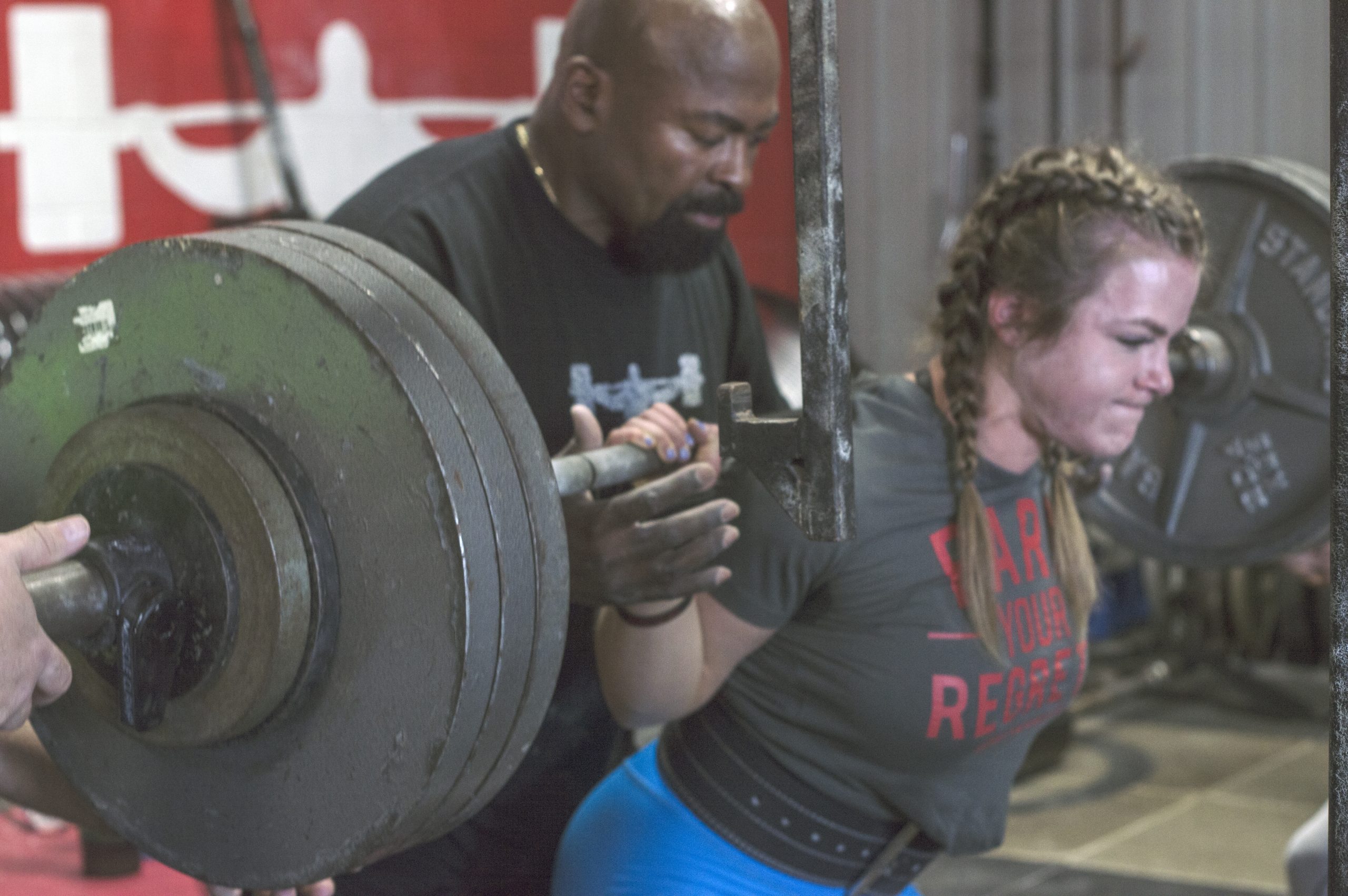 Reverse Band Squats - 5/26/2019