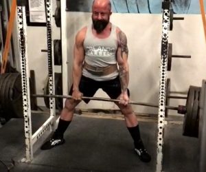 3/6- Raw Deadlifts w/video