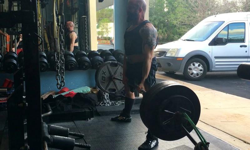 3/26- My training partner and I pulling off mats w/video