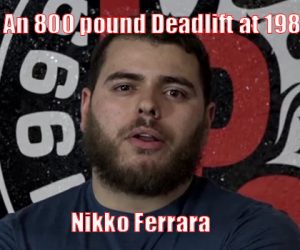 An 800 Pound Deadlift at 198?