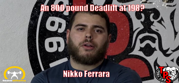 An 800 Pound Deadlift at 198?